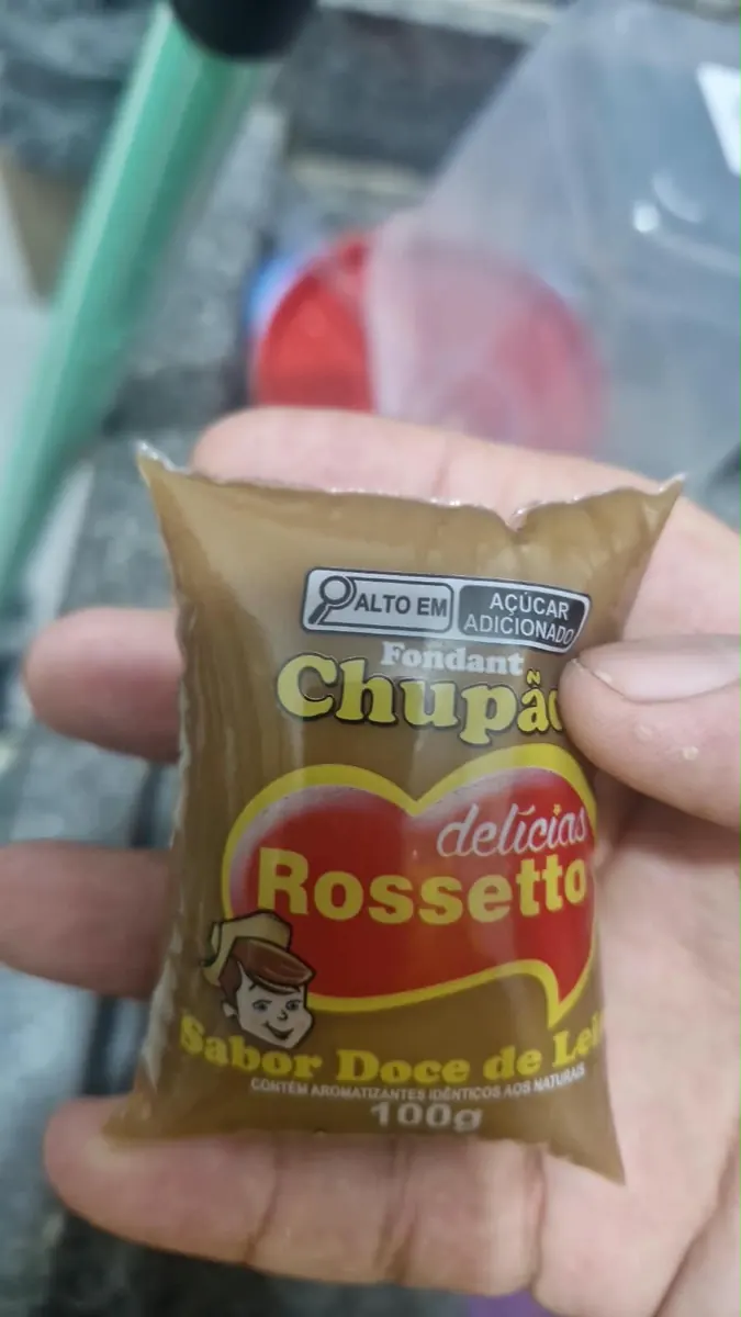 Doce de leite Rossetto.